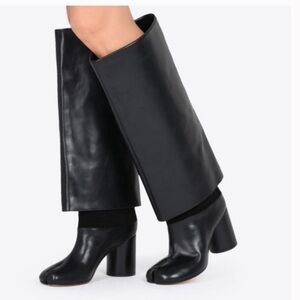 ISO Maison Martin Margiela Black Heeled Boots size 37 or 36.5